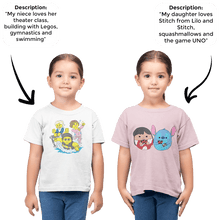 Load image into Gallery viewer, PromptKidsTee™ Twin Pack - 2x Custom Unisex Kids T-Shirt