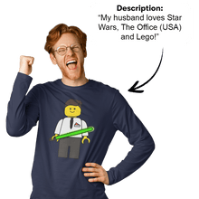 Load image into Gallery viewer, PromptLongSleeve™ - Custom Unisex Long Sleeve T-shirt