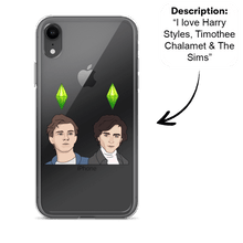 Load image into Gallery viewer, PromptCase™ - Custom Clear iPhone Case