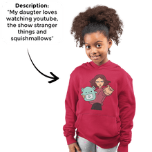 Load image into Gallery viewer, PromptKidsHoodie™ - Kids Custom Unisex Hoodie