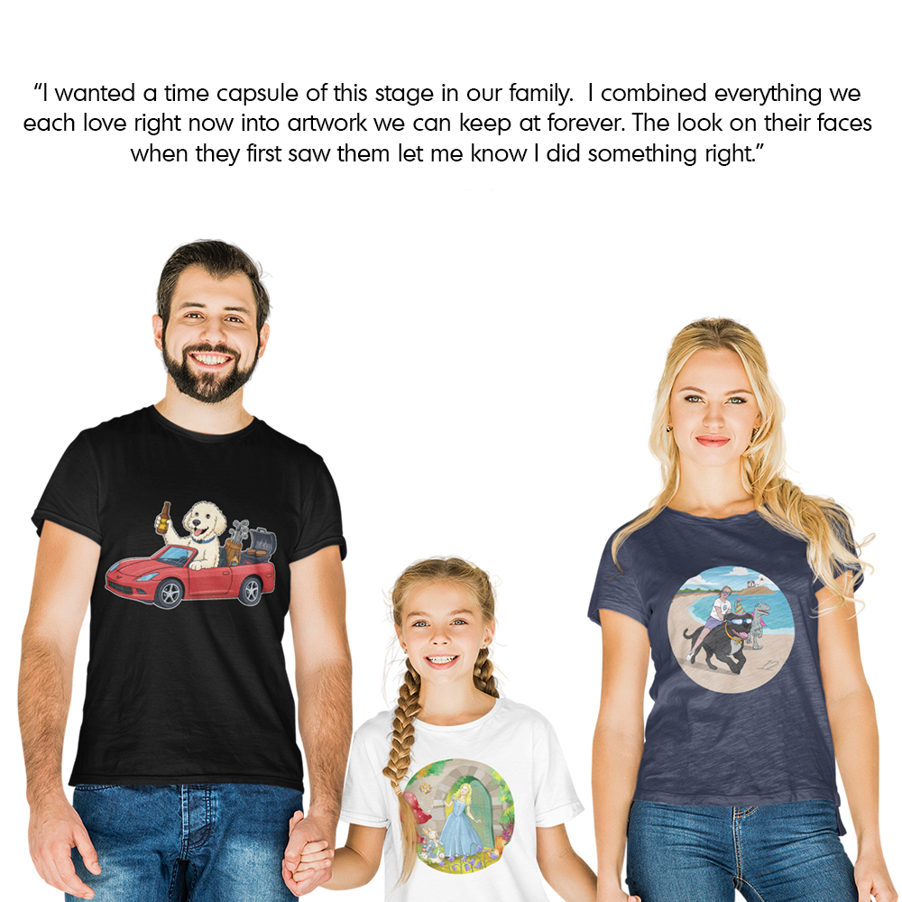PromptTee™ - Custom Unisex T-Shirt Bundle -