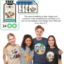 Load image into Gallery viewer, PromptTee™ Group Pack - 3-10x Unisex T-Shirts
