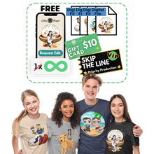 Load image into Gallery viewer, PromptTee™ - Custom Unisex T-Shirt -

