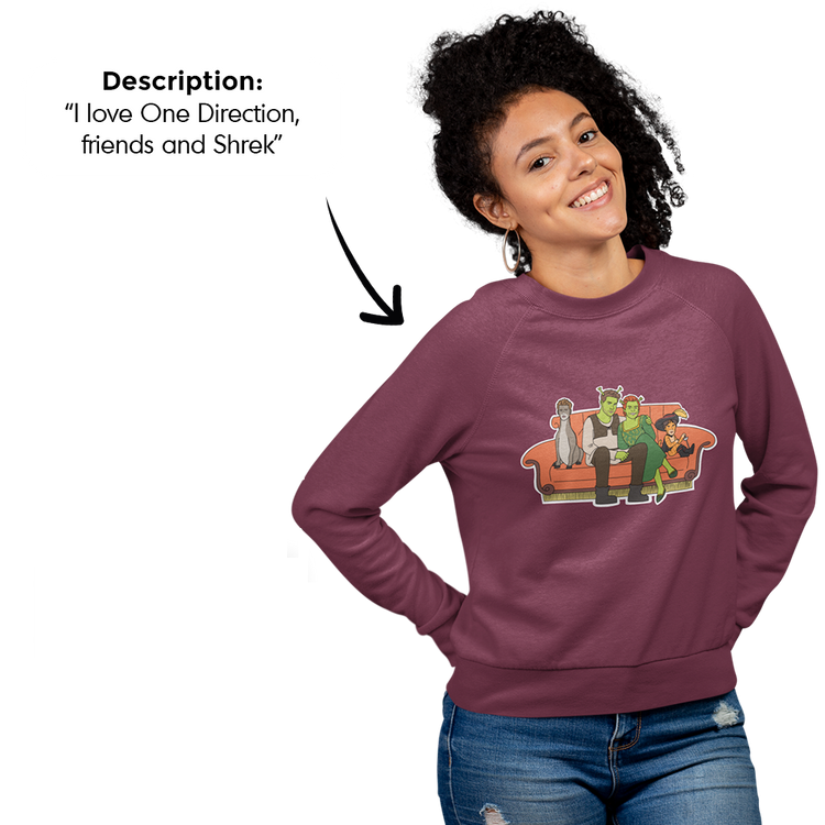 PromptSweatshirt™ - Custom Unisex Sweatshirt