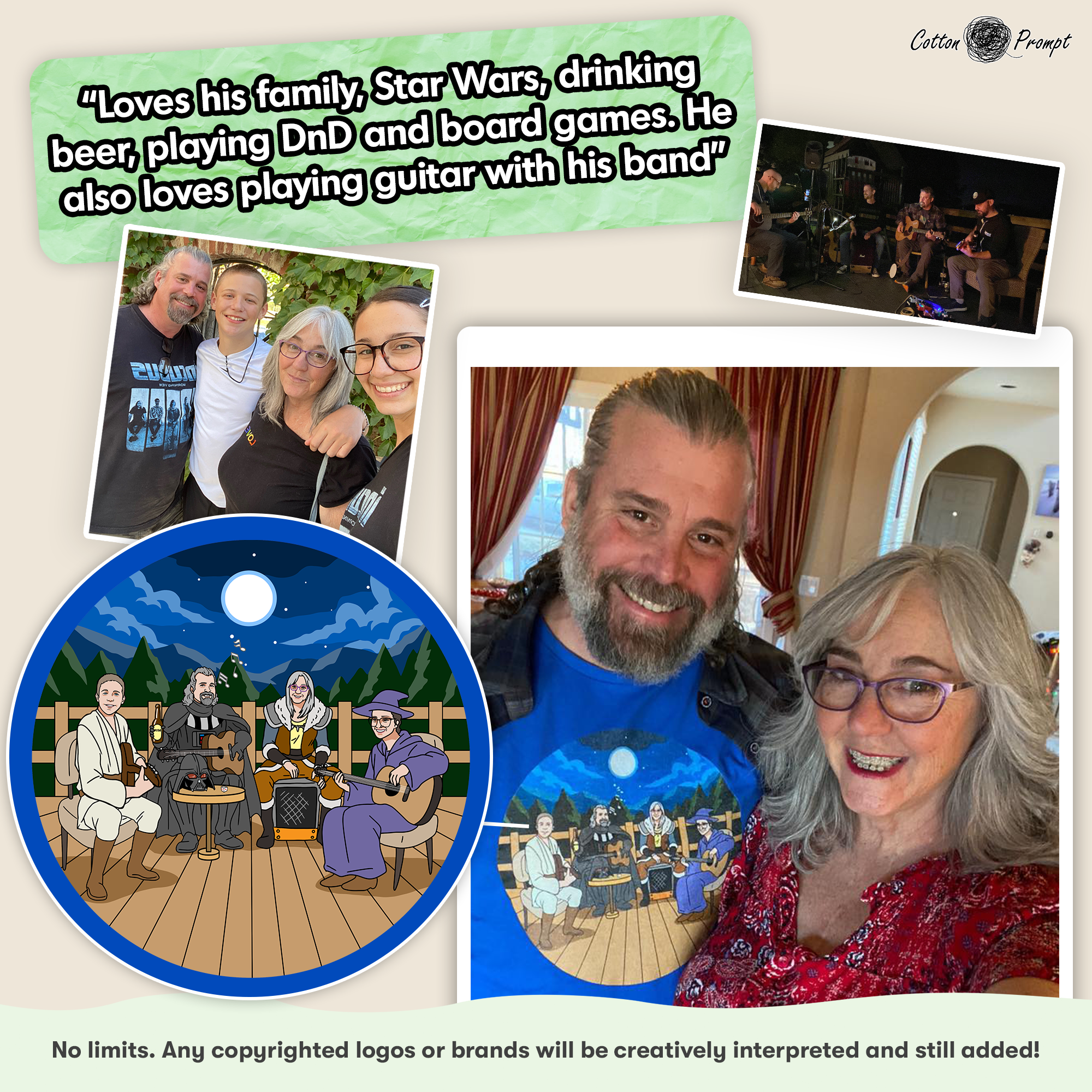 PromptTee™ - Custom Unisex T-Shirt