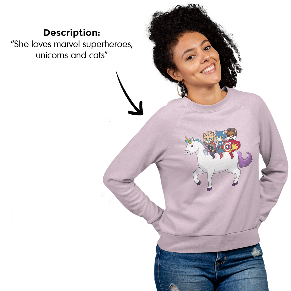 PromptSweatshirt™ - Custom Unisex Sweatshirt
