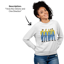 Load image into Gallery viewer, PromptSweatshirt™ - Custom Unisex Sweatshirt
