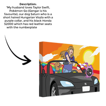 Load image into Gallery viewer, PromptCanvas™ - Custom Canvas Print
