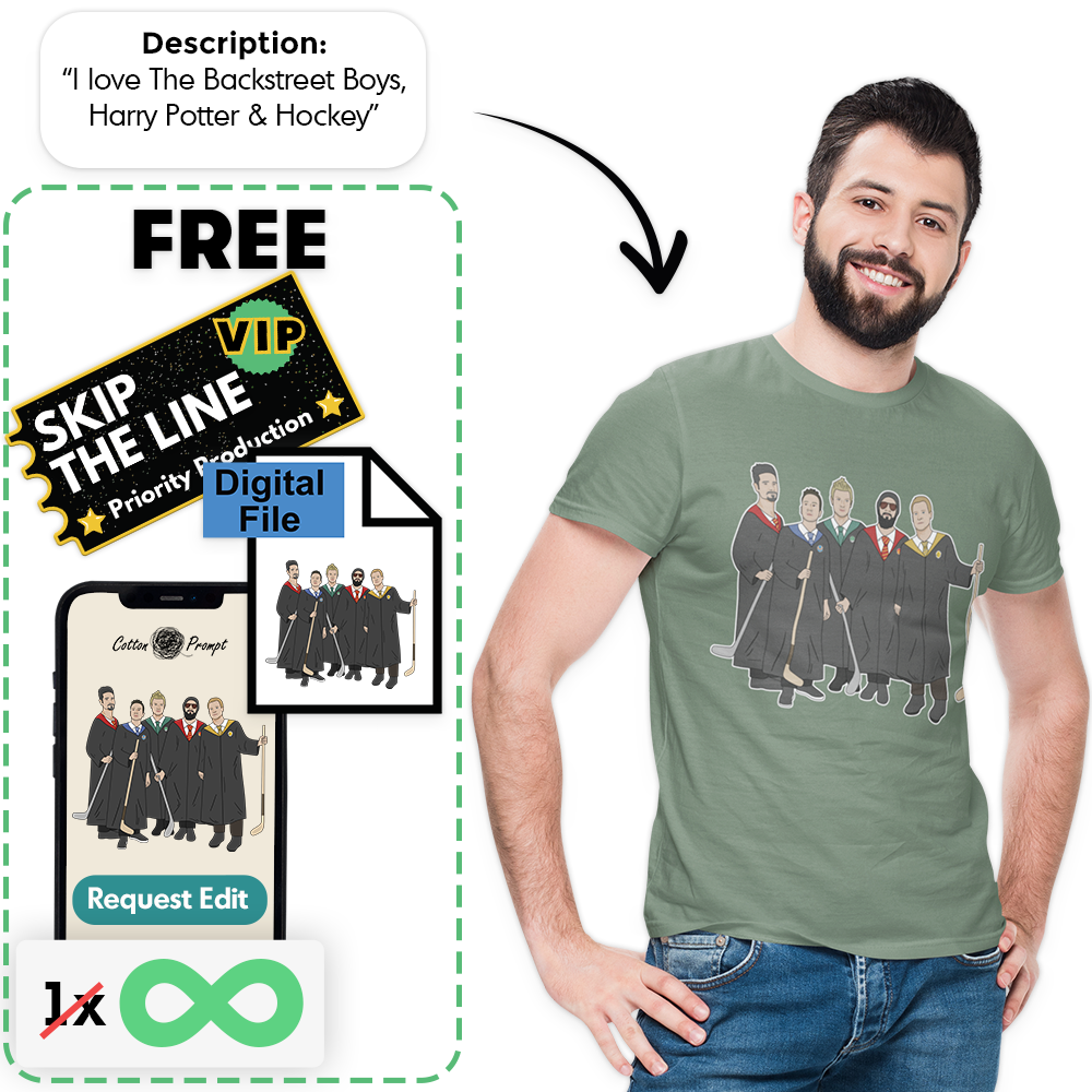 - PromptTee™ - Custom Unisex T-Shirt -