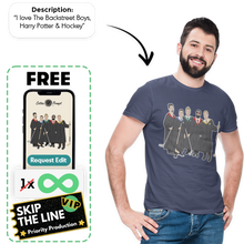 Load image into Gallery viewer, PromptTee™ - Custom Unisex T-Shirt -
