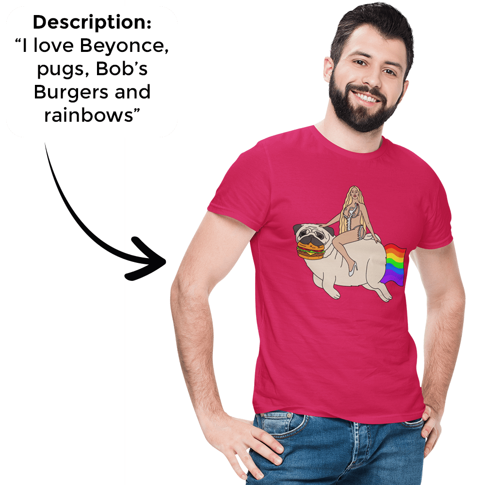 PromptPrint™ - Custom Unisex T-Shirt -