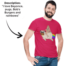 Load image into Gallery viewer, PromptTee™ Bundle - Custom Unisex T-Shirt + FREE Digital Copy --
