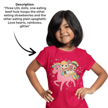 Load image into Gallery viewer, PromptKidsTee™ - Kids Custom Unisex T-shirt Bundle
