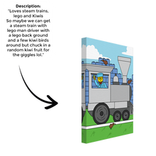 Load image into Gallery viewer, PromptCanvas™ - Custom Canvas Print
