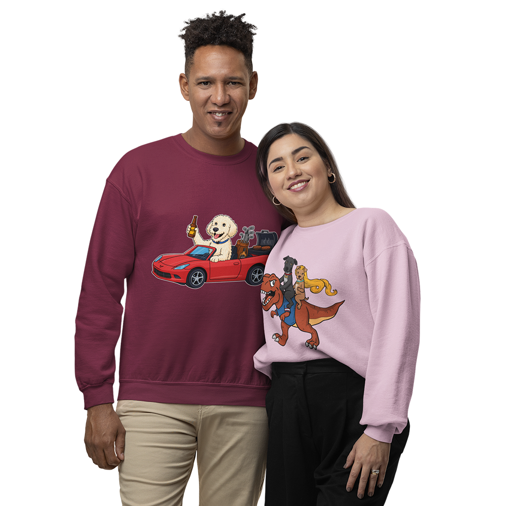 PromptSweatshirt™ - Custom Unisex Sweatshirt