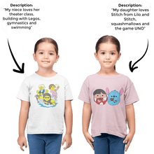 Load image into Gallery viewer, PromptKidsTee™ Twin Pack - 2x Custom Unisex Kids T-Shirt
