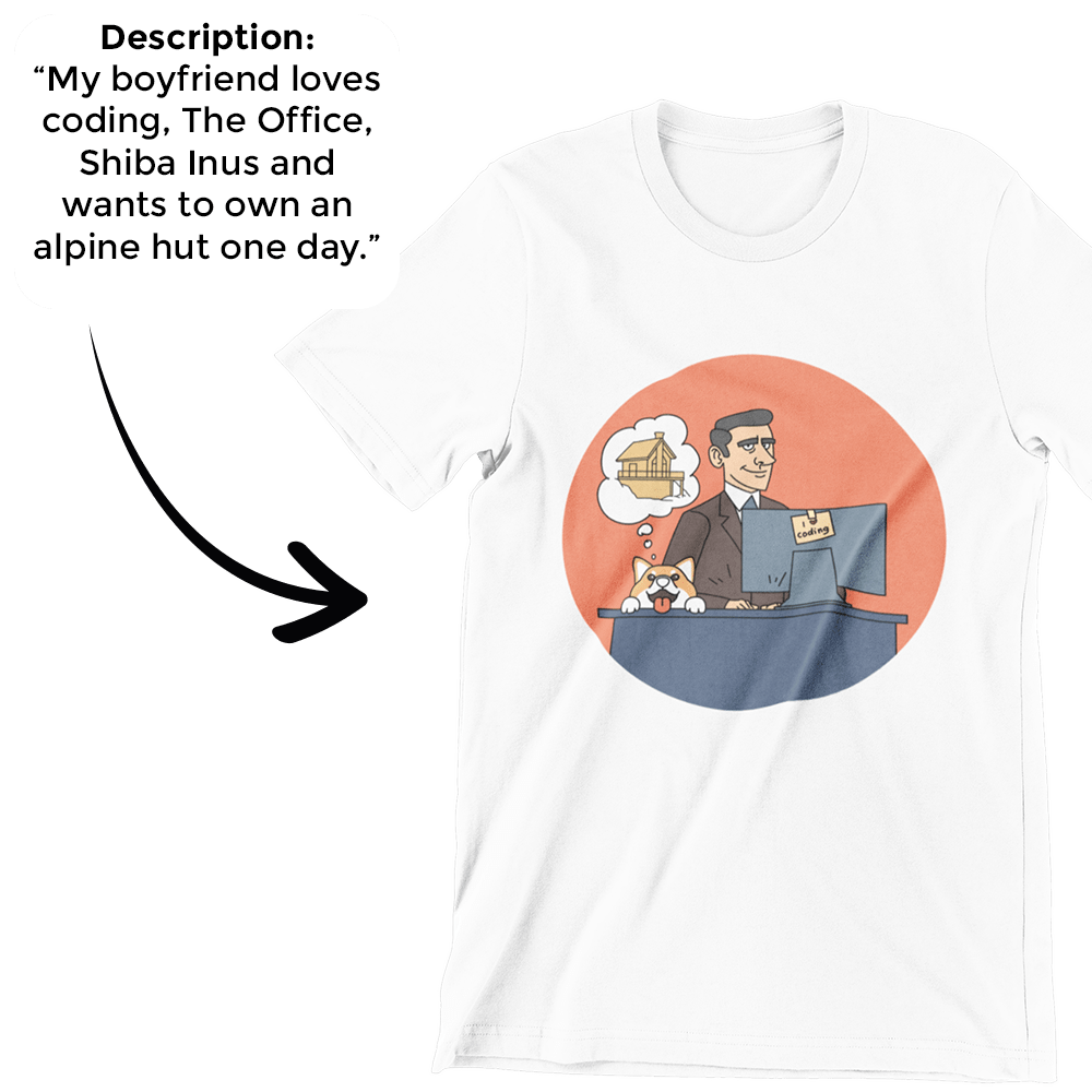 - PromptTee™ - Custom Unisex T-Shirt -