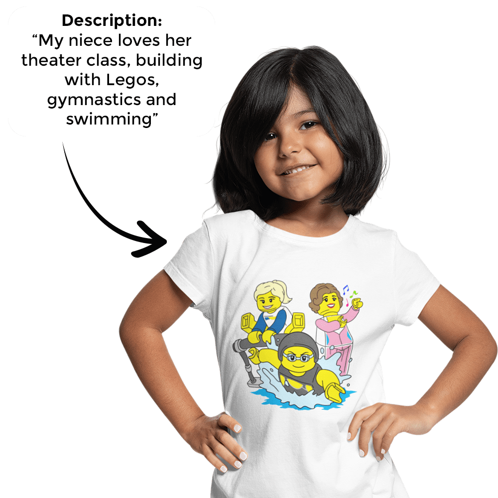 PromptKidsTee™ - Kids Custom Unisex T-shirt