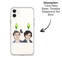 Load image into Gallery viewer, PromptCase™ - Custom Clear iPhone Case
