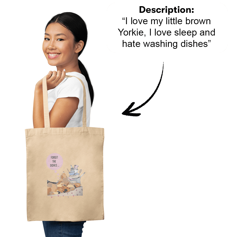 PromptTote™ - Custom Unisex Tote Bag