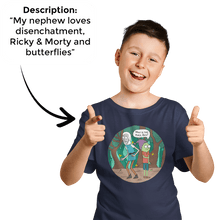 Load image into Gallery viewer, PromptKidsTee™ - Kids Custom Unisex T-shirt
