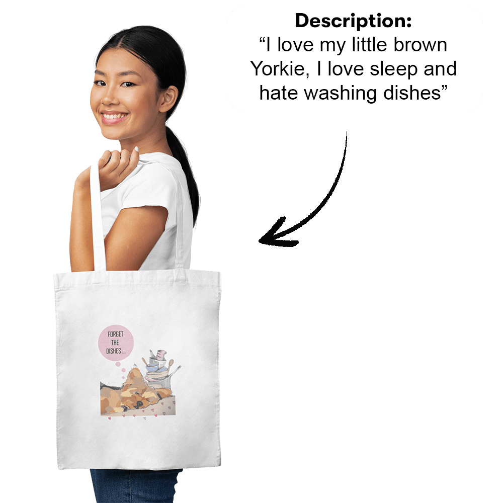 PromptTote™ - Custom Unisex Tote Bag